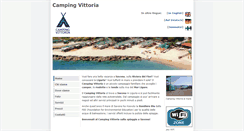 Desktop Screenshot of campingvittoria.com